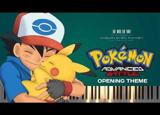  Unbeatable Opening Theme Pokémon Advanced Battle Piano Cover And Karaoke