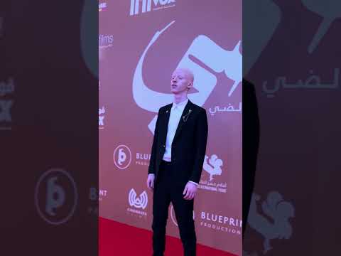 بدر محمد من العرض الخاص لفيلم ضي سيرة أهل الضي