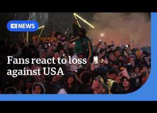  Socceroos Fans React To Loss Against World Cup Hosts USA ABC NEWS