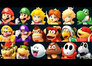  Super Mario Party All Characters