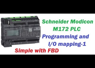 EcoStruxure M172 Module Selection Basic Programming IO Mapping SCHNEIDER MACHINE EXPERT