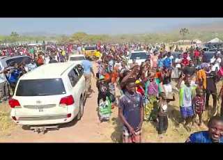 BRIAN MUNDUBILE IN MPULUNGU FOR THE MEGA RALLY WITH MAKEBI ZULU RUNNING MATE NRPUP NEW GOVERNMENT