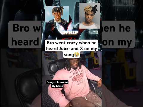 Bro Went Crazy When He Heard Juice And X Song Tsunami By Mills Music Kaicenat Juicewrld
