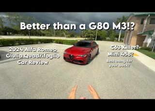 The Italian M3 2024 Alfa Romeo Giulia Quadrifoglio Review