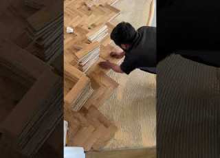  Quick Oak Herringbone Engineered Wood Flooring