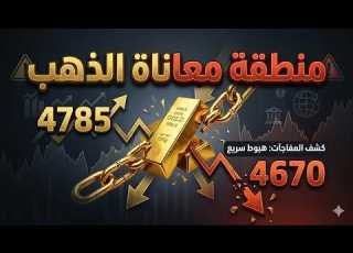 الذهب عند نقطة الصفر هل ير حاجز الـ 5000 دولار أم يهبط للقاع
