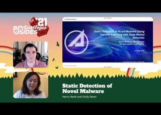  BG Static Detection Of Novel Malware Using Transfer Learning With Deep Neural Networks