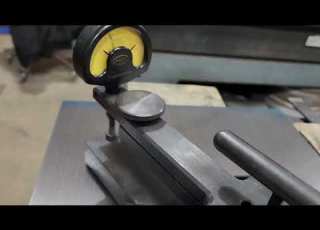  Checking Flatness On A New Challenge Surface Plate With A Rahn Repeat O Meter