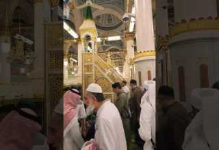 Rawdah Riaz Ul Jannah Piece Of Paradise Rawdah Masjidnabawi Madinah Riazuljannah Hajj2023