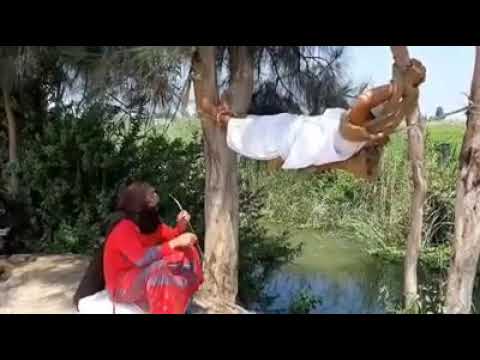 انظر ماذا فعلت تفاحه في الحاج مسعود بعد سرقه اجامسه