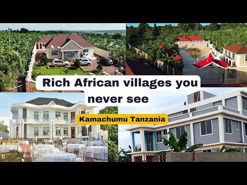Rich African Villages You Never See This Is Kamachumu Kagera Tanzania