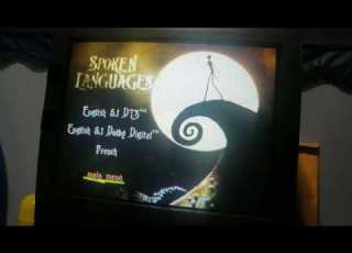  The Nightmare Before Christmas 2000 DVD Menu Walkthrough
