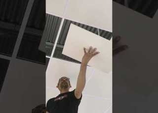 Drop Ceiling Installation Diy Construction Renovation Easypeasy