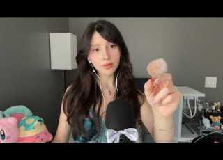 Quick Calming ASMR Tapping Makeup Rummaging Brushing Hand Sounds Movements