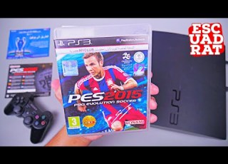  PES 2015 PS3 Unboxing Gameplay Pro Evolution Soccer 2015 PlayStation 3