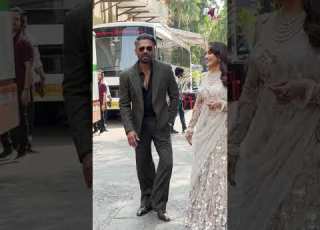 Madhuri Dixit Sunil Shetty At Dancedeewane Set In Filmistan Madhuridixitnene Sunilshetty