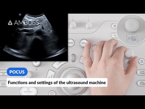 Point Of Care Ultrasound Functions And Settings Of The Ultrasound Machine AMBOSS Video