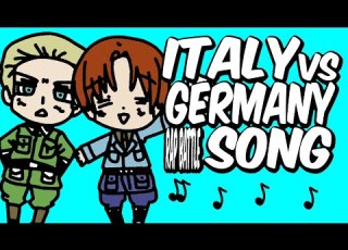 Italy VS Germany Hetalia Song Hetalia Official Animated Music Video