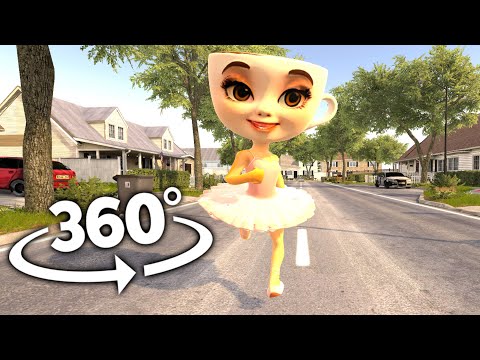 VR 360 Ballerina Cappuccina HUNTS YOU