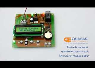 Cebek I 501 CI501 Long Duration Programmable Timer 999 Day Display Relay 12V
