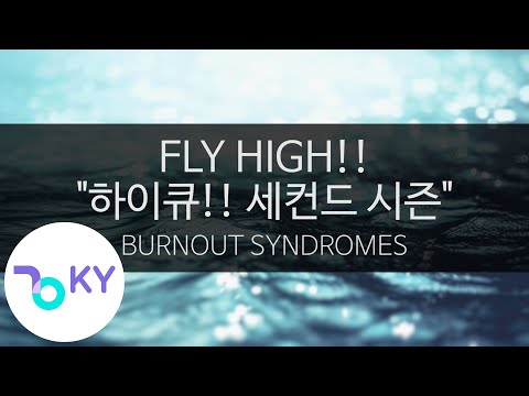 플라이 하이 하이큐 세컨드 시즌 번아웃 신드롬즈 BURNOUT SYNDROMES KY 44026 KY Karaoke