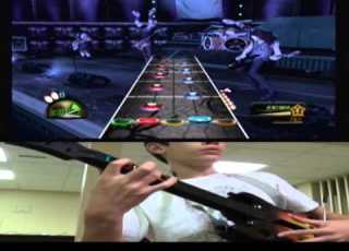 Guitar Hero Metallica Enter Sandman Expert Guitar 100 FC