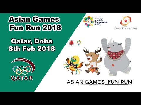 Fun Run To Promote 18th Asian Games Jakarta Palembang 2018