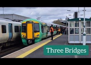  Trains At Three Bridges 28 02 2026