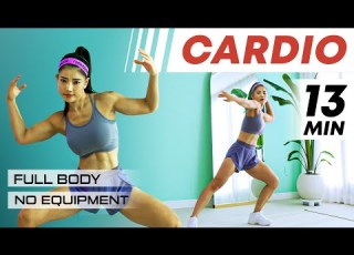 13 Min Exciting Cardio Workout Full Body No Equipment MYLEE Home Fitness