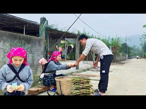 The Poor Girl Was Very Happy To Have Earned A Considerable Amount Of Money