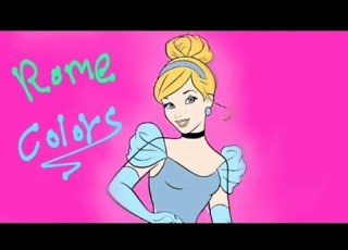  Learn Coloring Learn To Color Cinderella تعلم التلوين تلوين سندريلا
