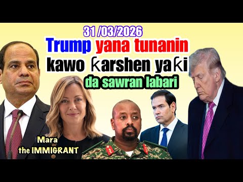 Yaƙin Iran Trump Yana Tunanin Kawo ƙarshen Shi