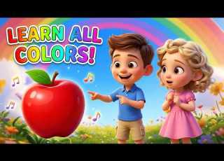 Colors Song For Kids Learn Colors With Fun Animation