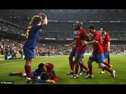 Real Madrid Vs FC Barcelona 2 6 Highlights La Liga 2008 09 HD English Commentary Real Madrid Vs FC Barcelona 2 6 Highlights La Liga 2008 09 HD English Commentary