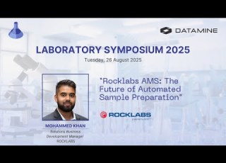 Rocklabs AMS The Future Of Automated Sample Preparation Mohammed Khan Rocklabs