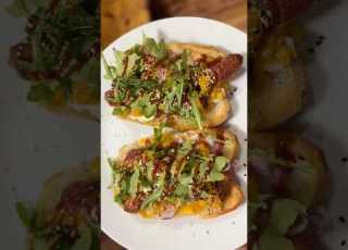 Midnight Hot Dogs Leveled Up RogueBBQ LateNightSnack AirFryerFood