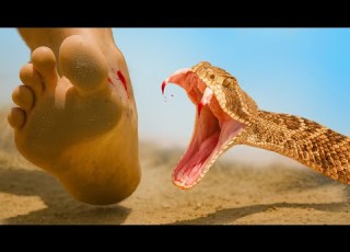 BITTEN By Venomous Rattlesnake Trying To Survive