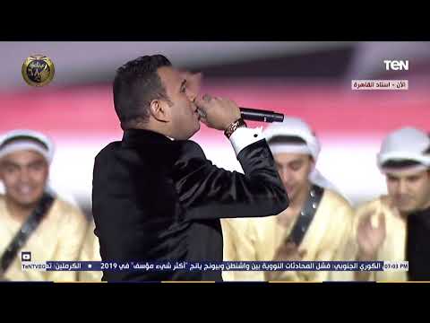 محمود الليثي يلهب حماس الحضور بالغناء لمحافظات وقبائل مصر