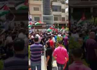 من الأردن نموت وتحيا فلسطين