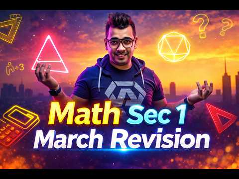 Math Sec 1 March Revision مراجعة ماث أولى ثانوي لغات مقرر شهر مارس