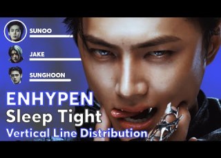 ENHYPEN Sleep Tight Vertical Line Distribution