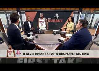  Stephen A DEFENDS HIS TAKE On Kevin Durant HE IS ABSOLUTELY A TOP 10 PLAYER First Take