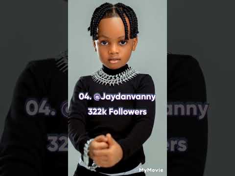 WATOTO 5 WA MASTAA WA BONGO WENYE FOLLOWERS WENGI INSTAGRAM Shorts