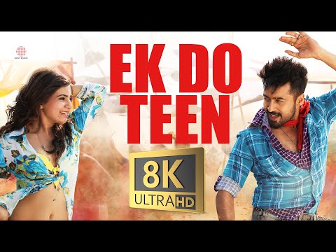 Ek Do Teen 8K 4K Video Song Anjaan Suriya Samantha Yuvanshankar Raja