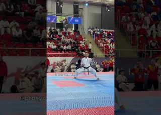  1 4 Cristian Boldut ROU Aka Adrian Arnaiz ESP European Shinkyokushin Karate Championship