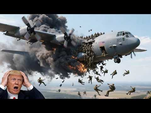 2 Minutes Ago 7 US C 130 Aircraft Carrying 3000 Troops Were Destroyed By Russian Su 57s