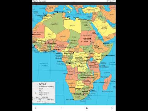 Map Of Africa Map Of Africa