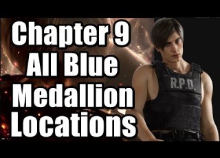  Chapter 9 Grand Hall All Blue Medallion Locations Guide Resident Evil 4 Remake
