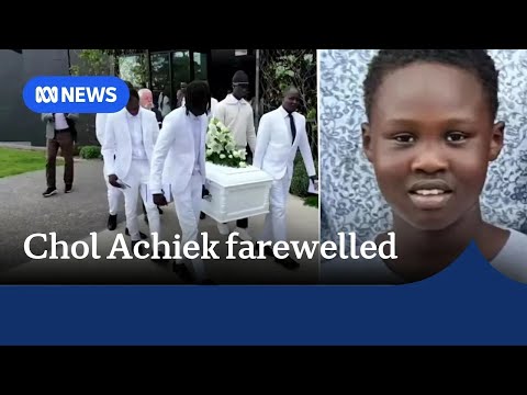 Melbourne Stabbing Victim Chol Achiek Farewelled In Emotional Funeral ABC NEWS