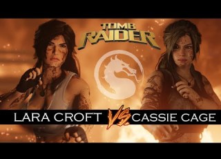  LARA CROFT VS CASSIE CAGE Tomb Raider Vs Mortal Kombat 3D Animated Short Film